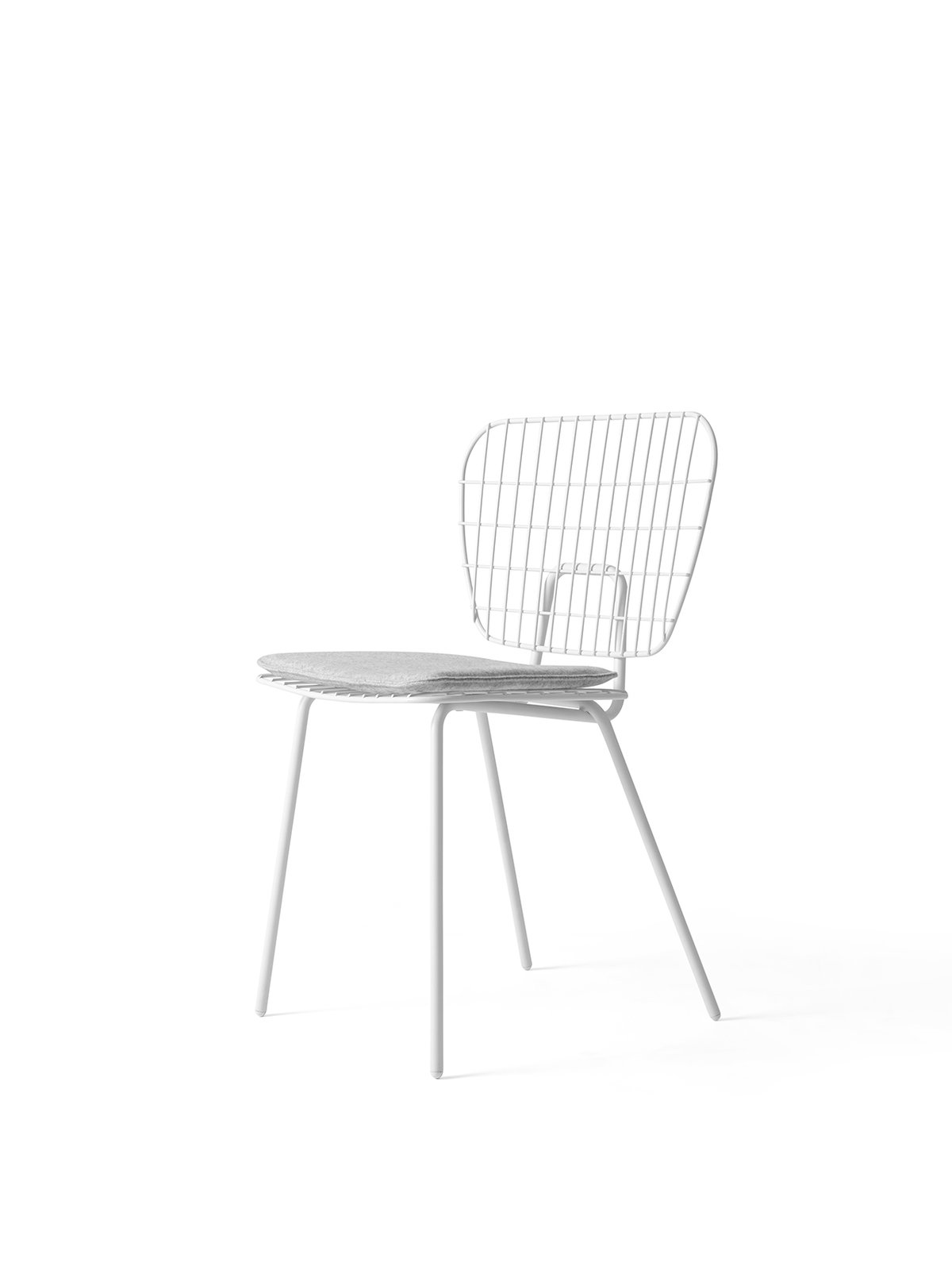 9520639 MENU Обеденный стул WM String Белый  - Вид №6