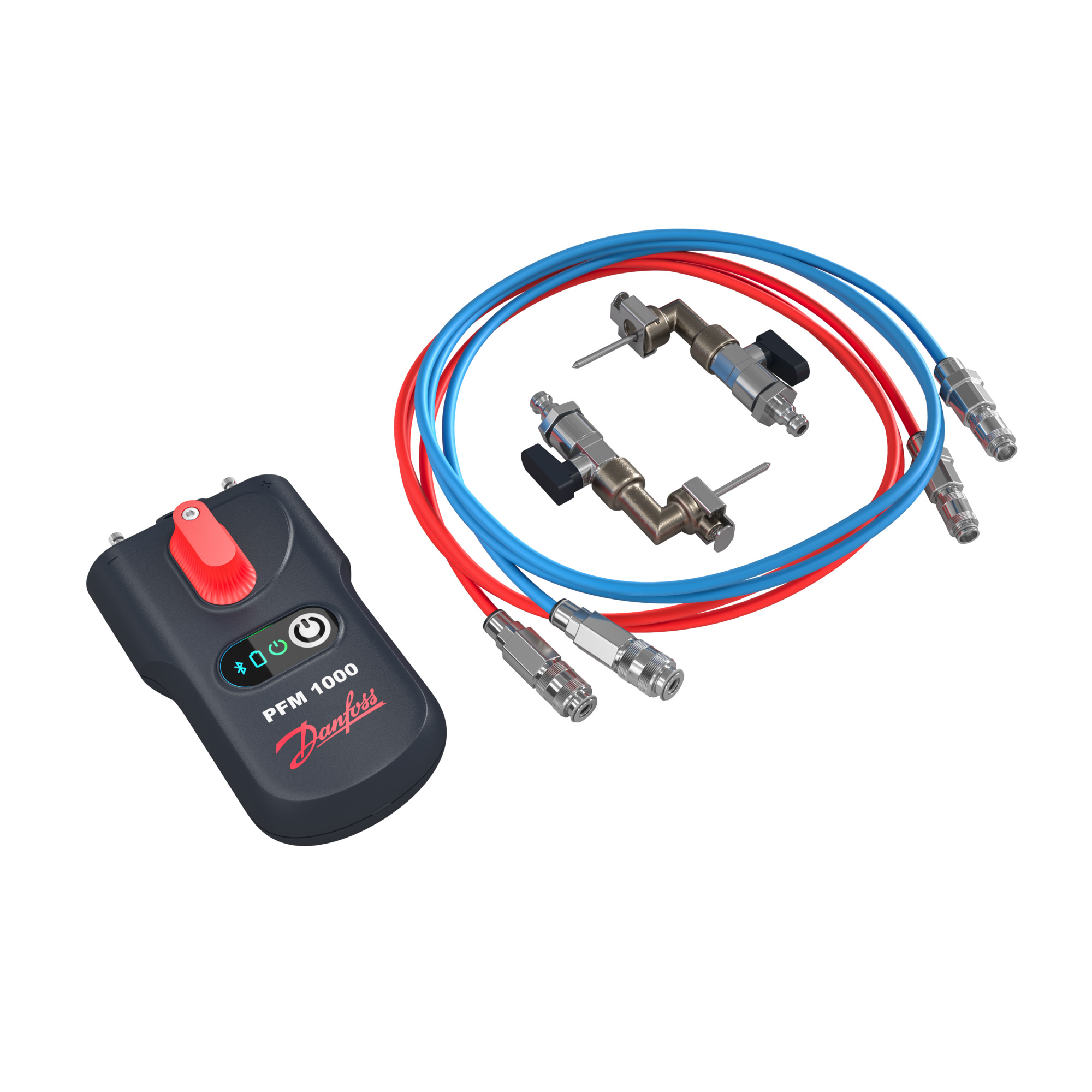 Danfoss Прибор для измерения перепада давлений и расхода PFM PFM 1000 измерительный прибор PN20 бар 003Z8261  - Вид №17