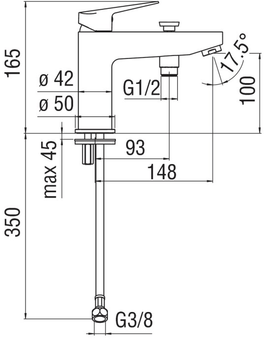 Nobili Rubinetterie Смеситель для ванны однорычажный Blues sun-id-1439971 - Вид №1