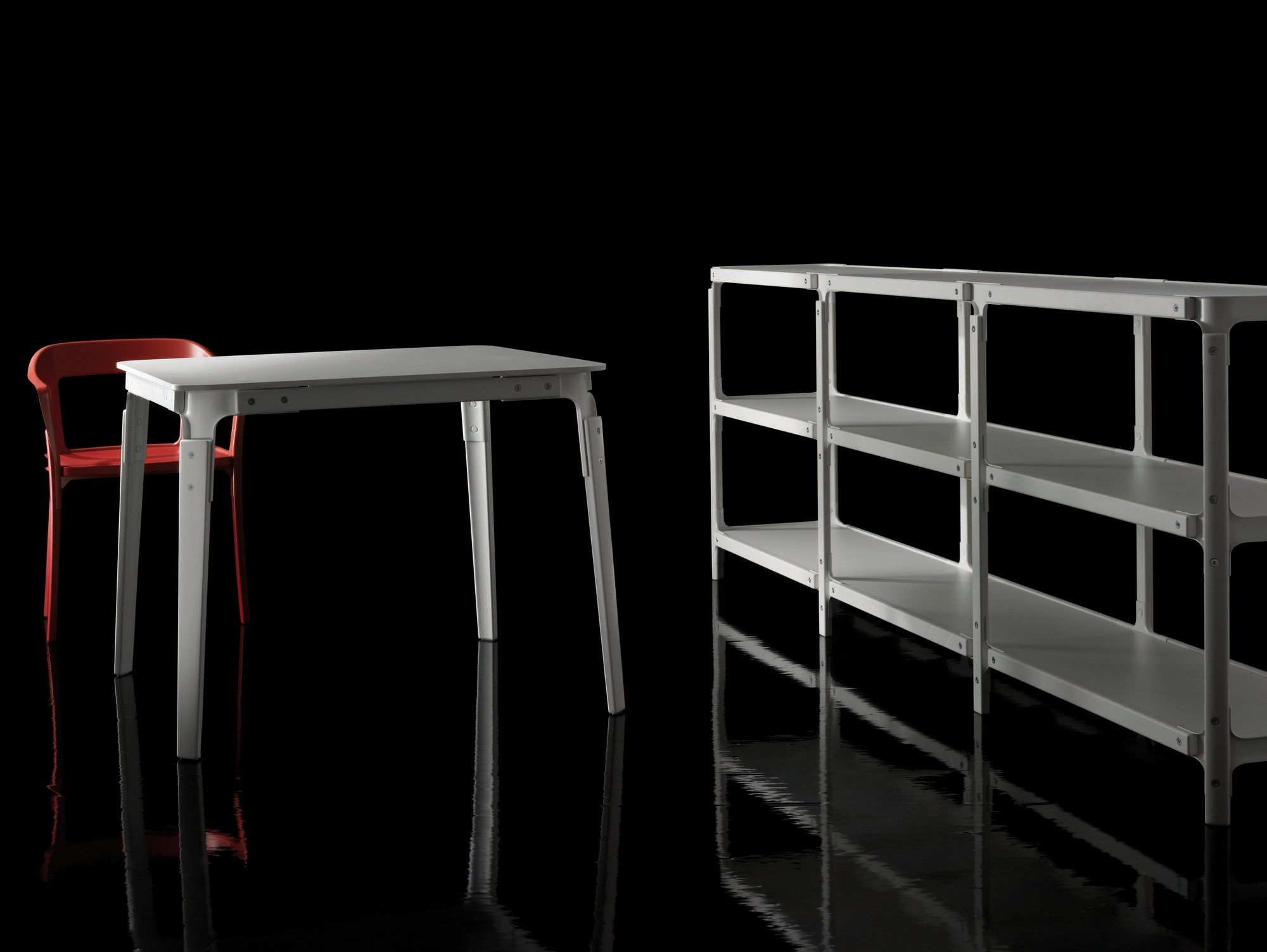 Прямоугольный стол HPL Magis Steelwood ARCH-00078933 - Вид №3