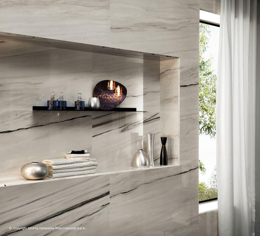 Atlas Concorde Белая плитка для стен с эффектом мрамора Marvel dream sun-id-1460935 - Вид №22