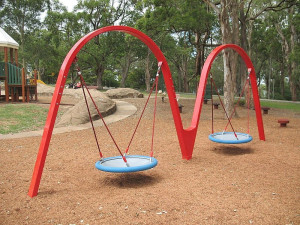 ORGN01.01.01-MS.MS ОРБИТА ГНЕЗДО 2, качели уличные LAB.Space