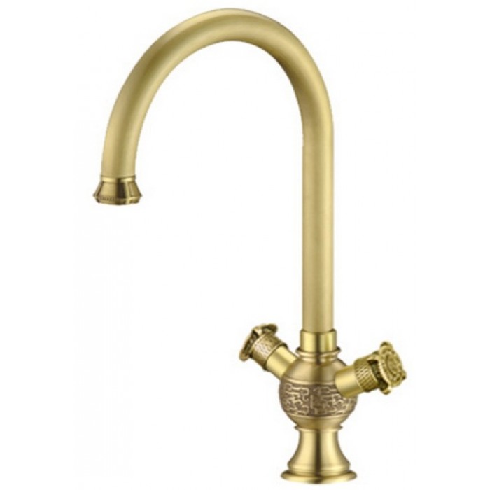 Zorg A 2004K-BR бронза Смеситель для кухни Zorg 409 х 194  - Вид №1