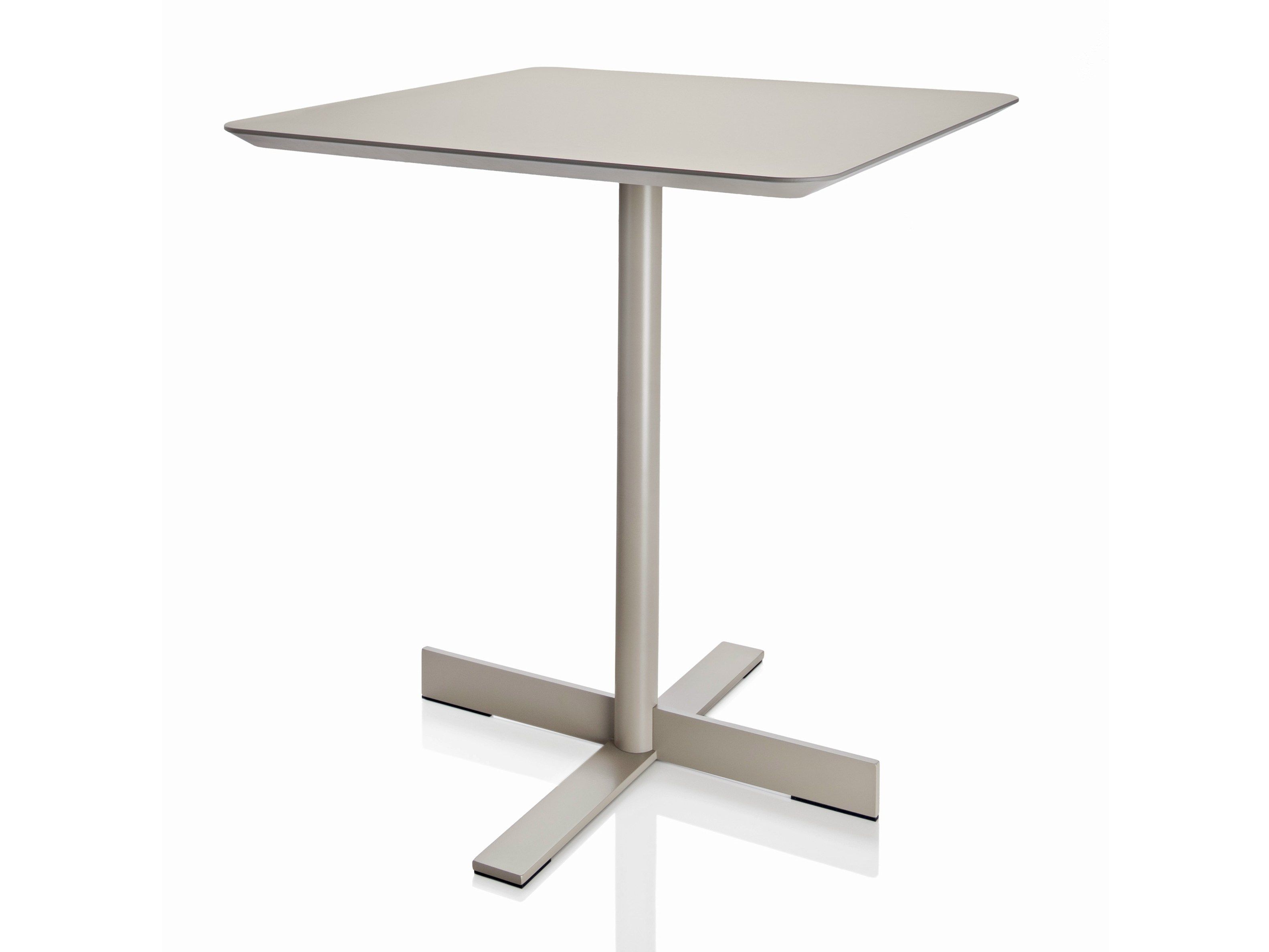 Квадратный стальной стол со спицами ALMA DESIGN ARCH-00141347 - Вид №7