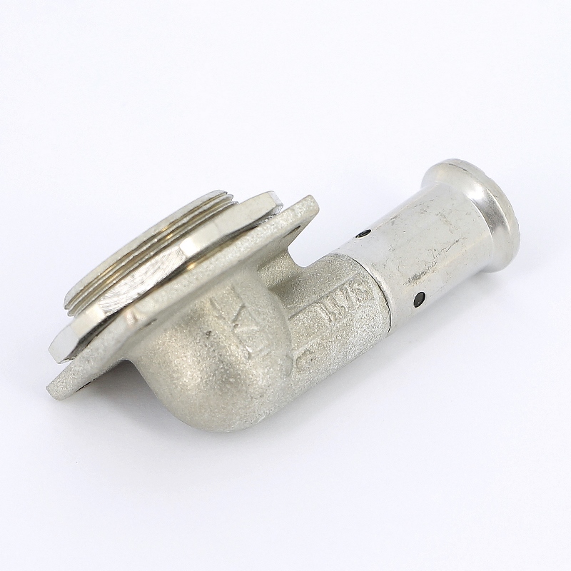 Водорозетка пресс-В с контргайкой 3/4" для стиральных машин HENCO 16x1/2" 8P1604 - Вид №2