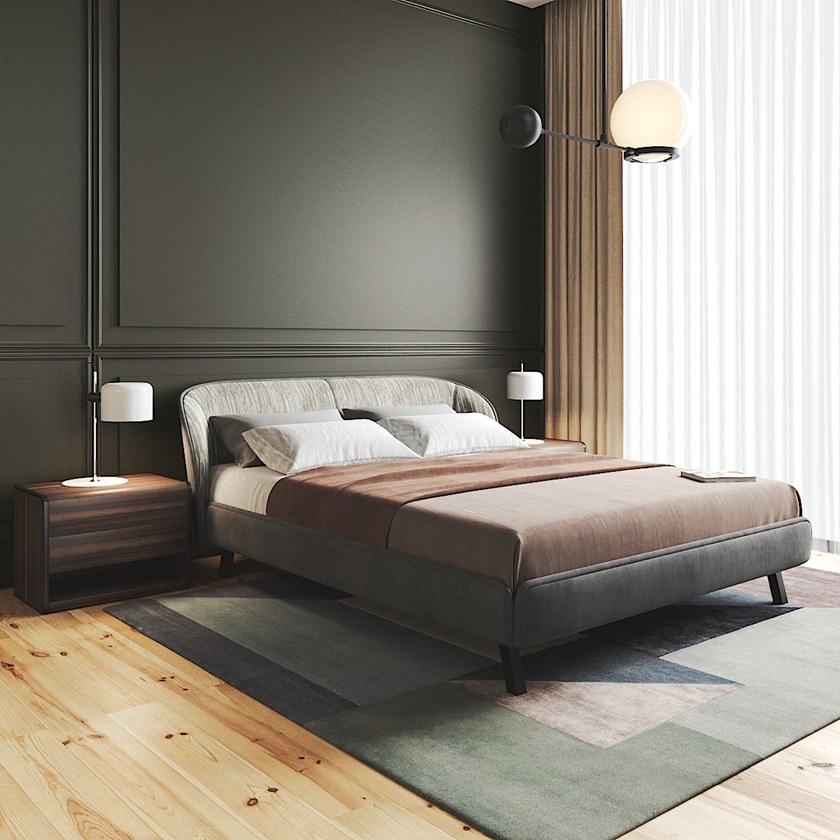 PRADDY Квадратная тумбочка из дерева с ящиками Arc Tr007 - Вид №2