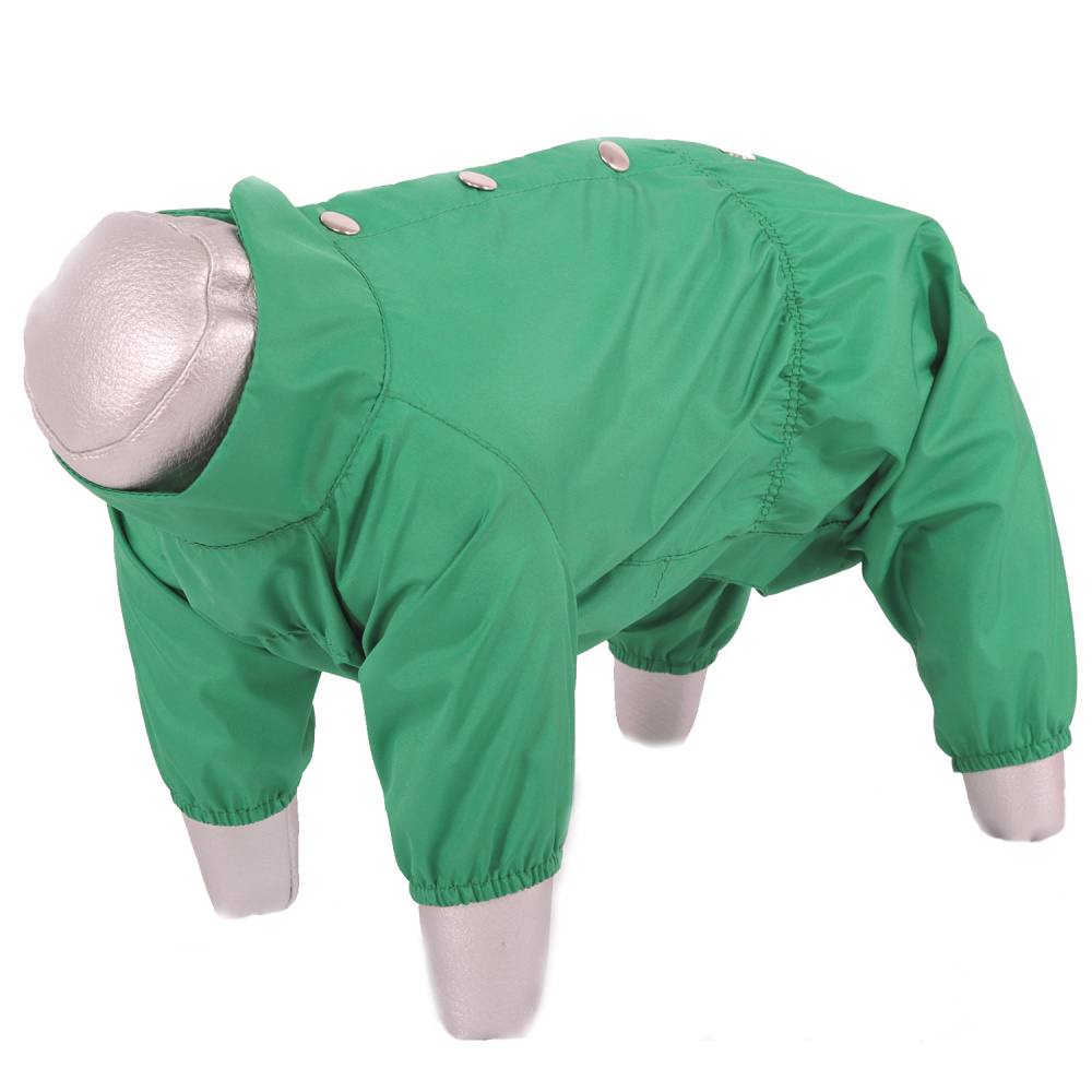 ПР0057172 Дождевик для собак Зеленое яблоко мальчик р. М 24см YORIKI 