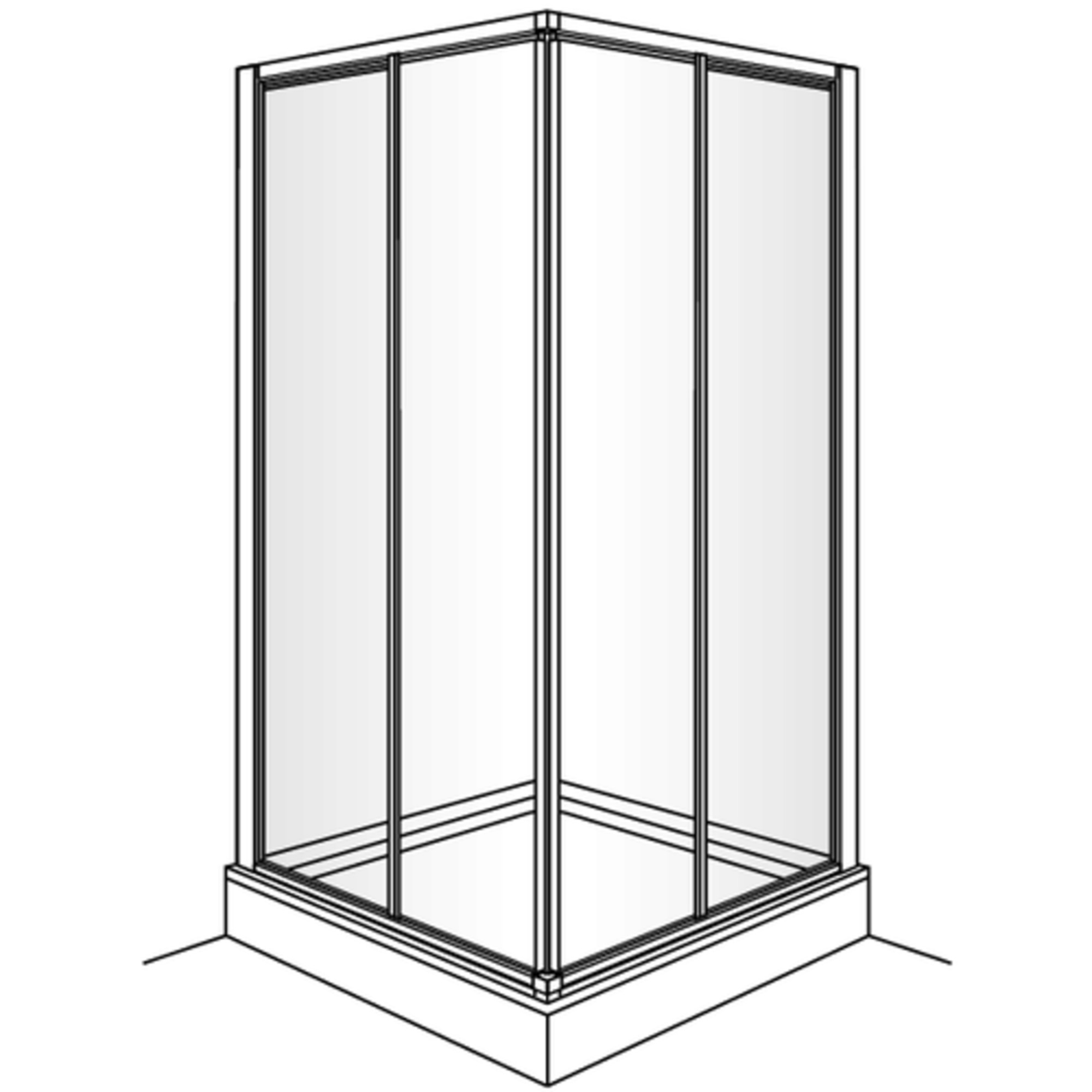 291.420000 Carat Collection душевая кабина Duscholux 45659 - Вид №2