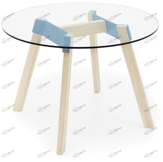 Calligaris Круглый стеклянный стол sun-id-1446524