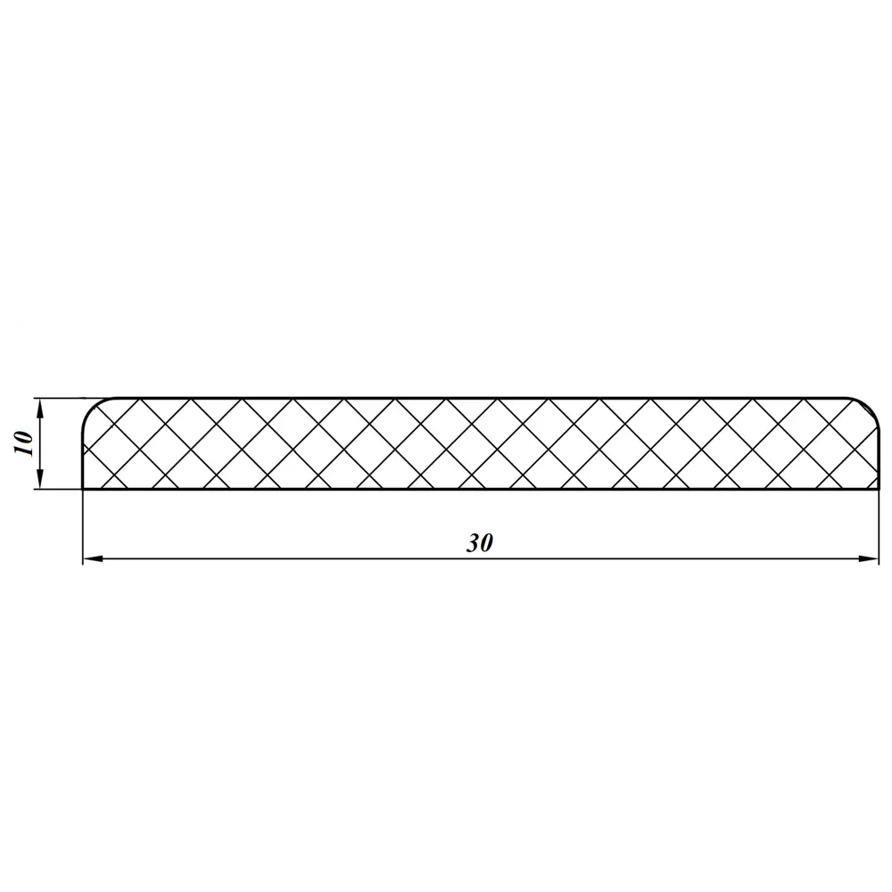 Нащельник Сканди 2100х30х10 мм эмаль цвет слоновая кость VELLDORIS STLM-2187179 - Вид №2