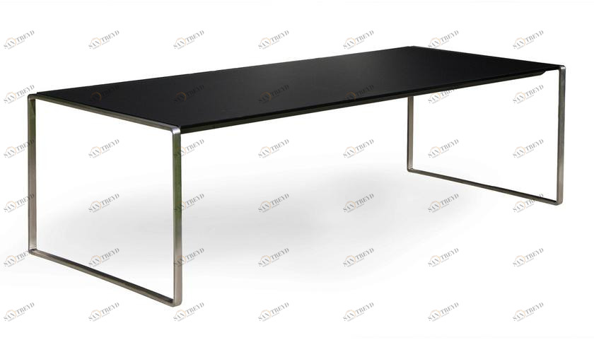 FueraDentro Прямоугольный журнальный столик в современном стиле из нержавеющей стали Cima sun-id-1408645