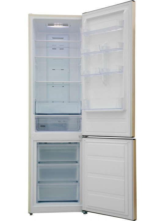 9140469 Холодильник с морозильником   Schaub Lorenz SLU C201D0 X бежевый STDN-0113462 - Вид №1