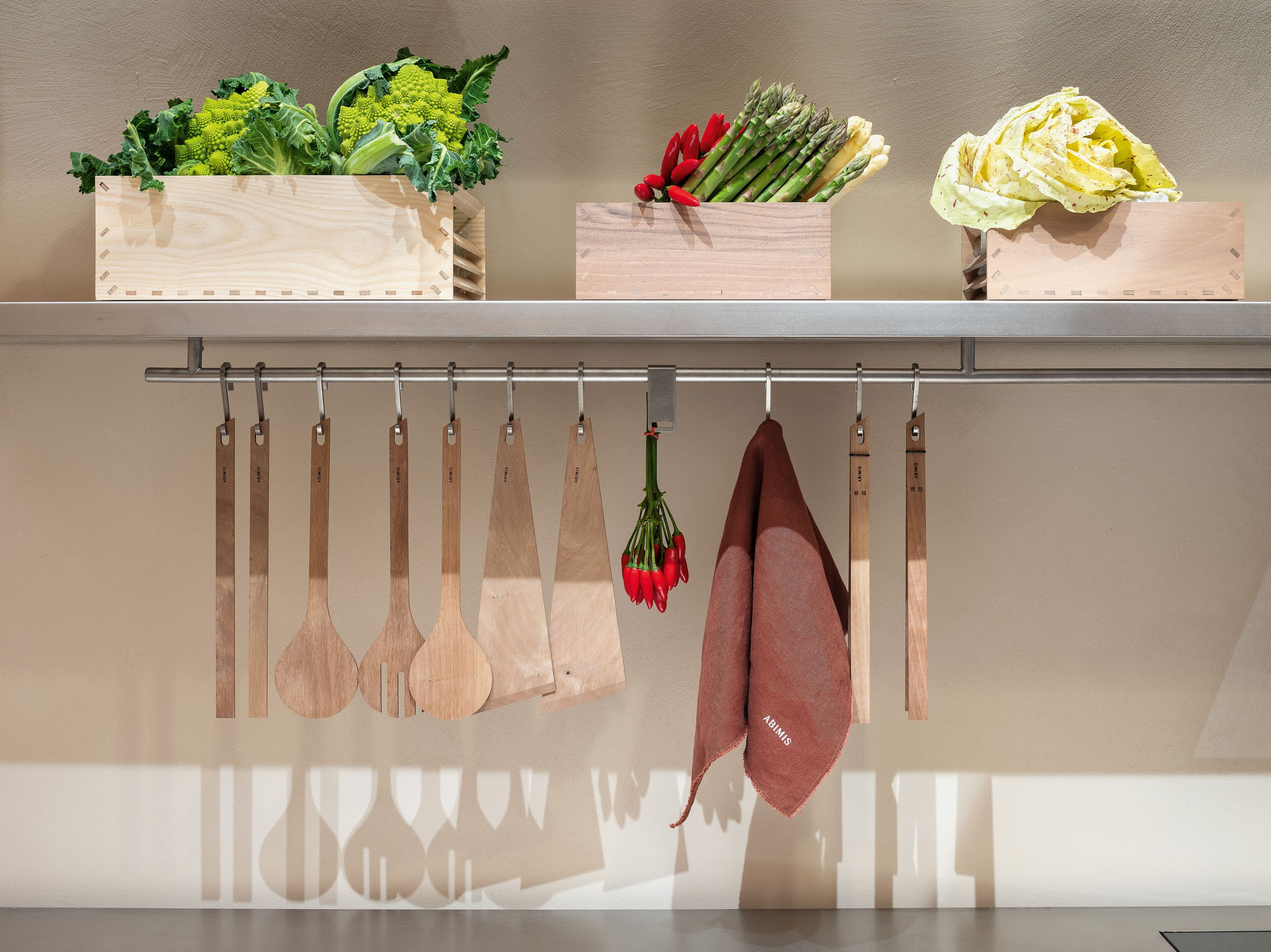 Набор кухонной посуды из грецкого ореха ABIMIS древесина ARCH-00009930