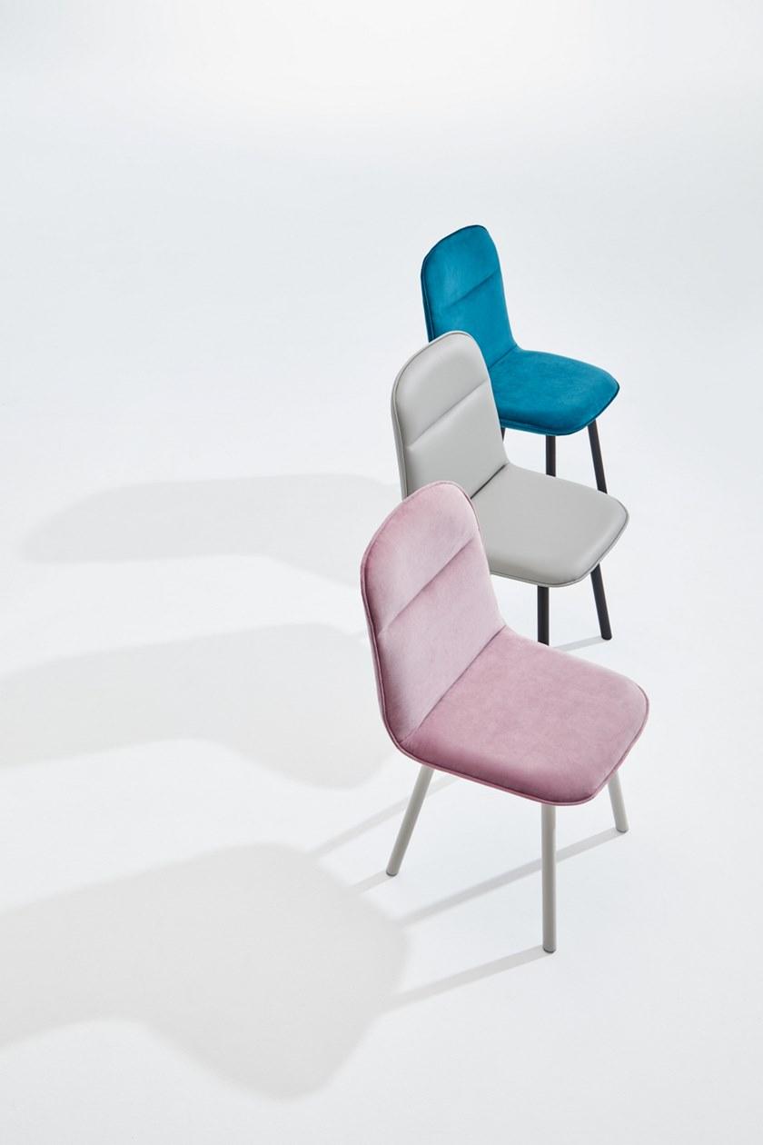 MOBLIBERICA Стул из мягкой ткани Köln sun-id-1395884 - Вид №17