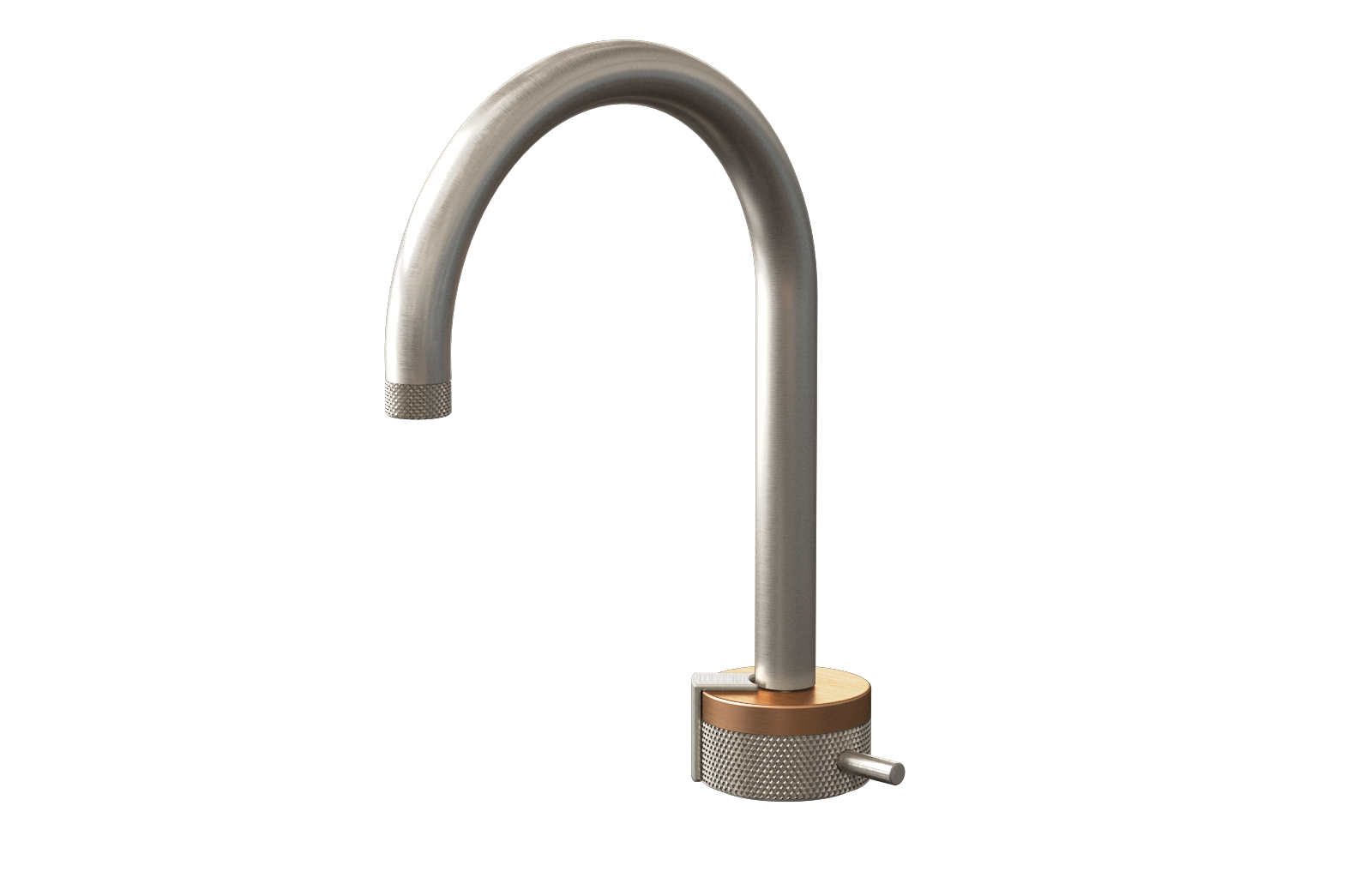 E-11502-R1BRG-L2SN-BNi Однорычажный прогрессивный смеситель для раковины - излив 16см GRAFF MOD+