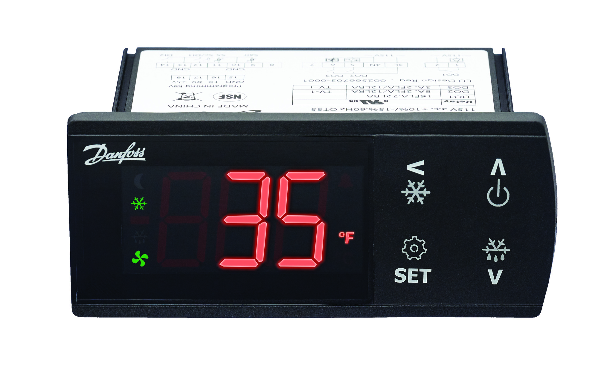 Danfoss ERC 21x ERC 214,Controller, RED LED, 230V 080G3295  - Вид №31