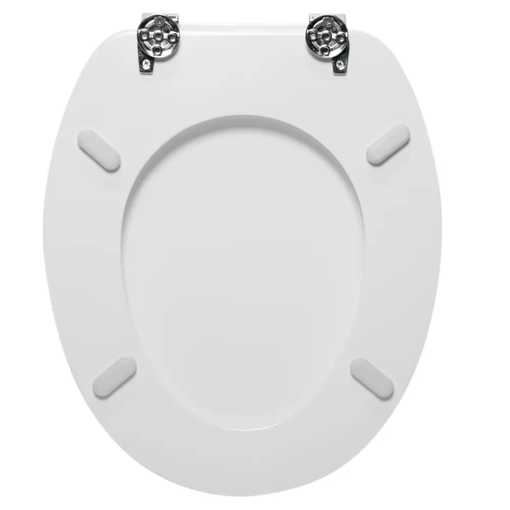 Сиденье для унитаза KONSENSA Мауро цвет белый глянцевый STLM-2043458 - Вид №4