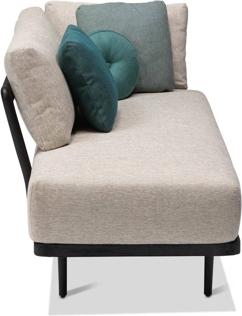 MNST272 Двустороннее сиденье в левом углу лава teak nero Manutti Flex - Вид №2