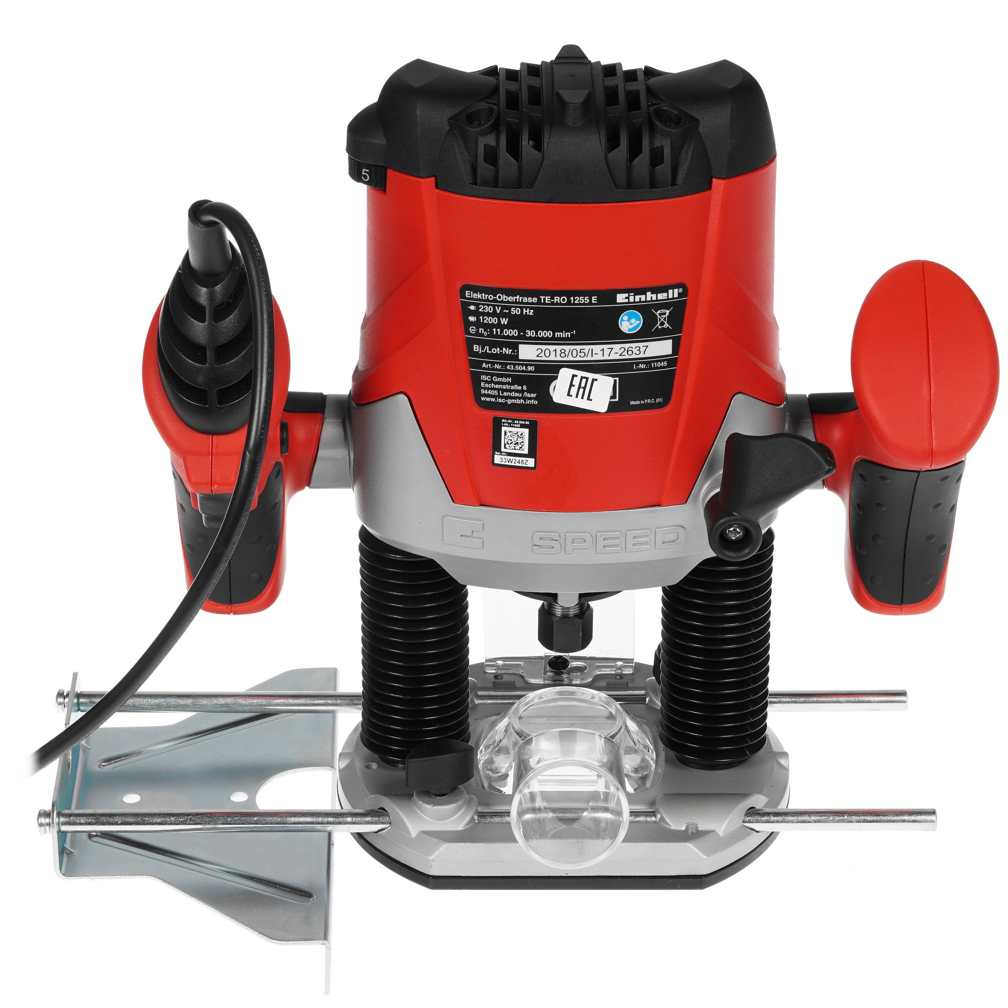 Фрезер Einhell TE-RO 1255 E 8108416 STDN-0034731 - Вид №4