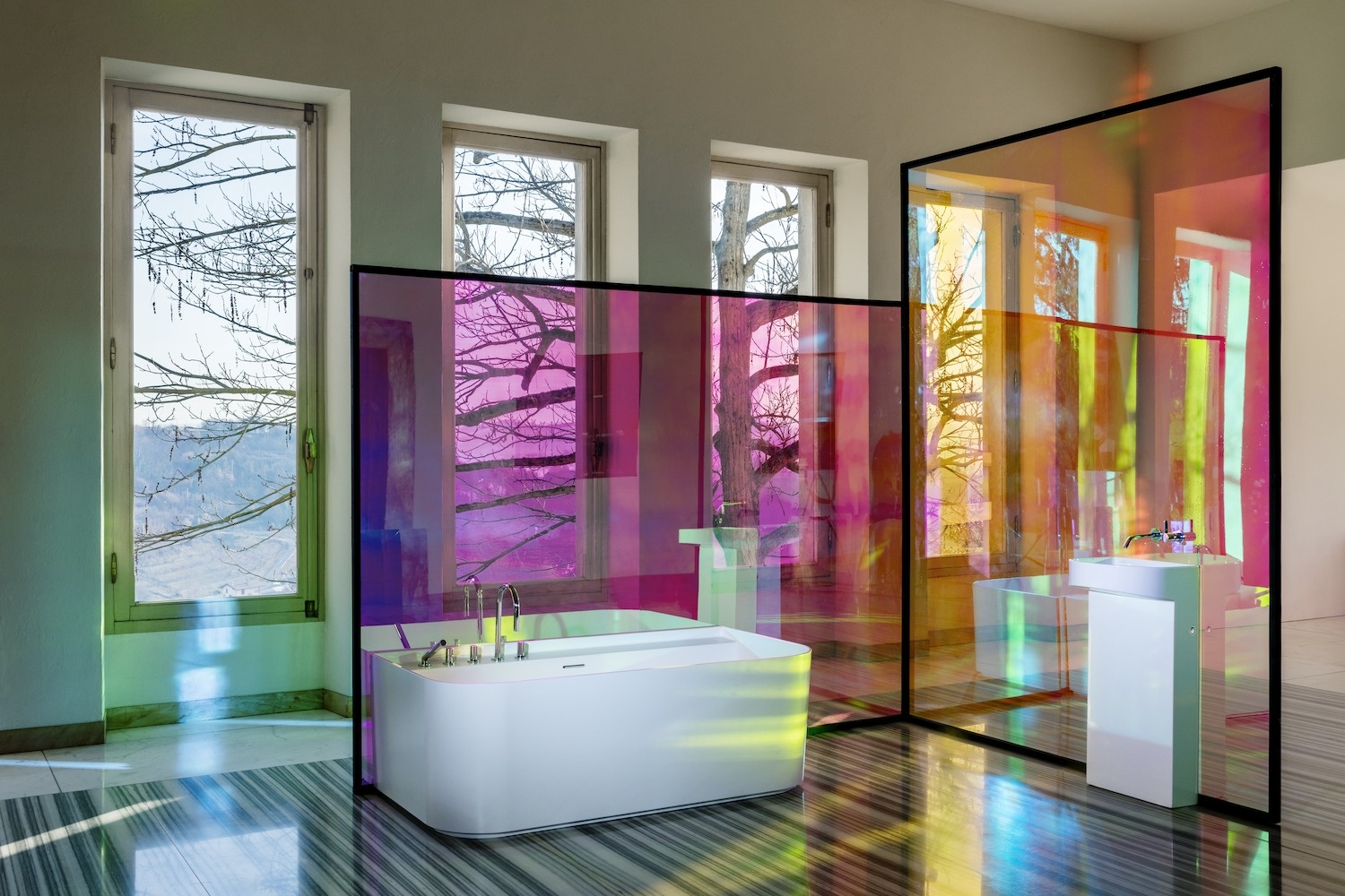 H2203470000001 Ванна шестиугольная, для обычной обшивки, с/без гидромассажа LAUFEN PRO - Вид №15