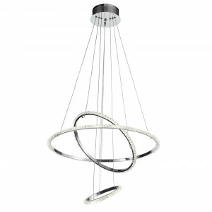 Подвесной светильник серебристый ST Luce Cremo SL1501.103.03 ST LUCE ДИЗАЙНЕРСКИЕ, CREMO 00-3890074 Серебро