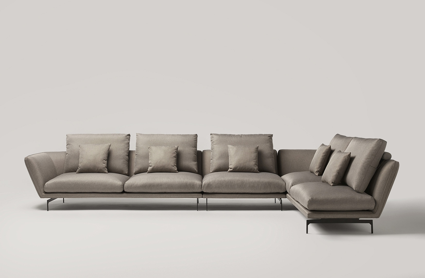 Дисковый угловой диван Disc J5906 Coleccion Alexandra - Вид №1