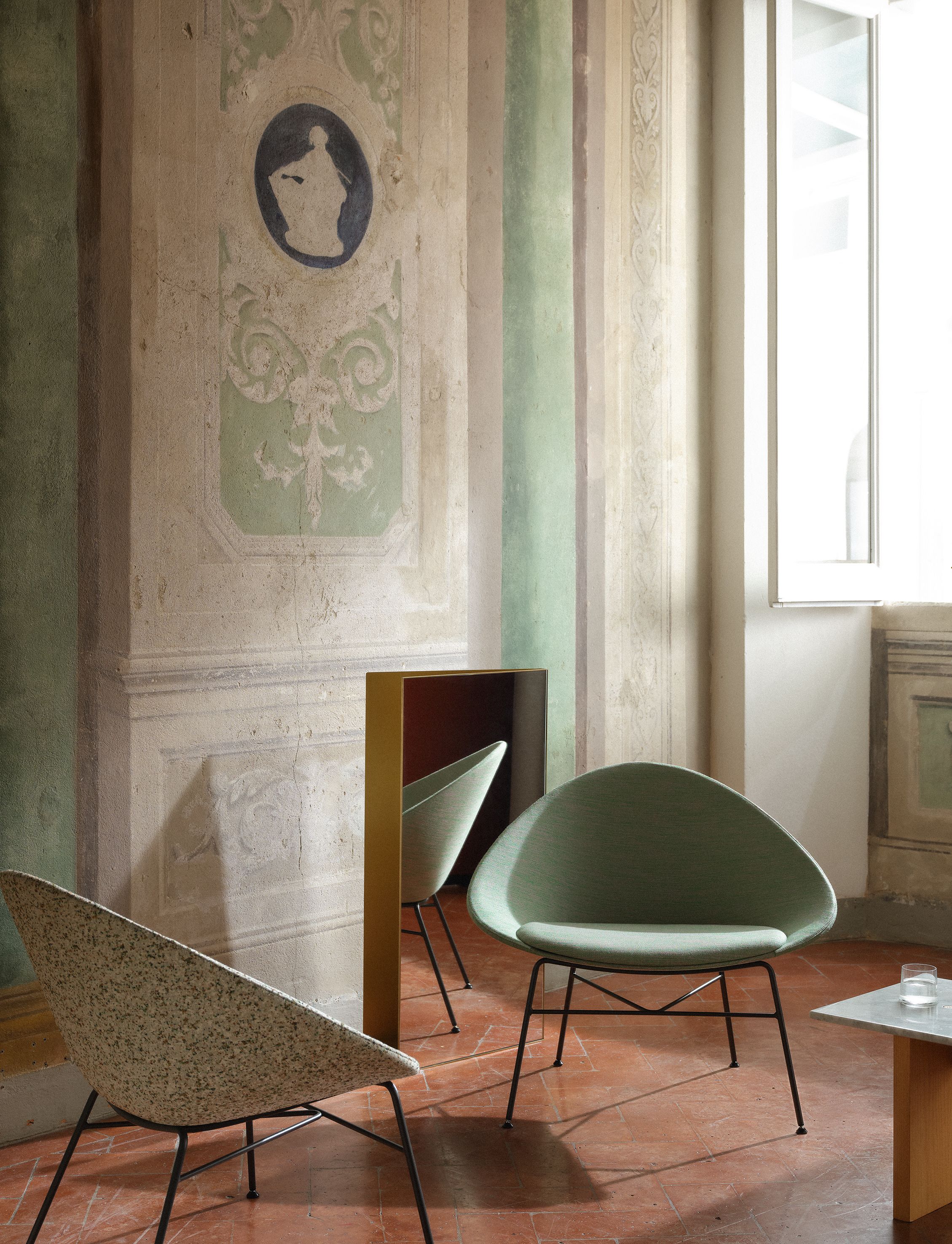 Тканевое кресло с 4 ножками Arper Adell ARCH-00086147 - Вид №7