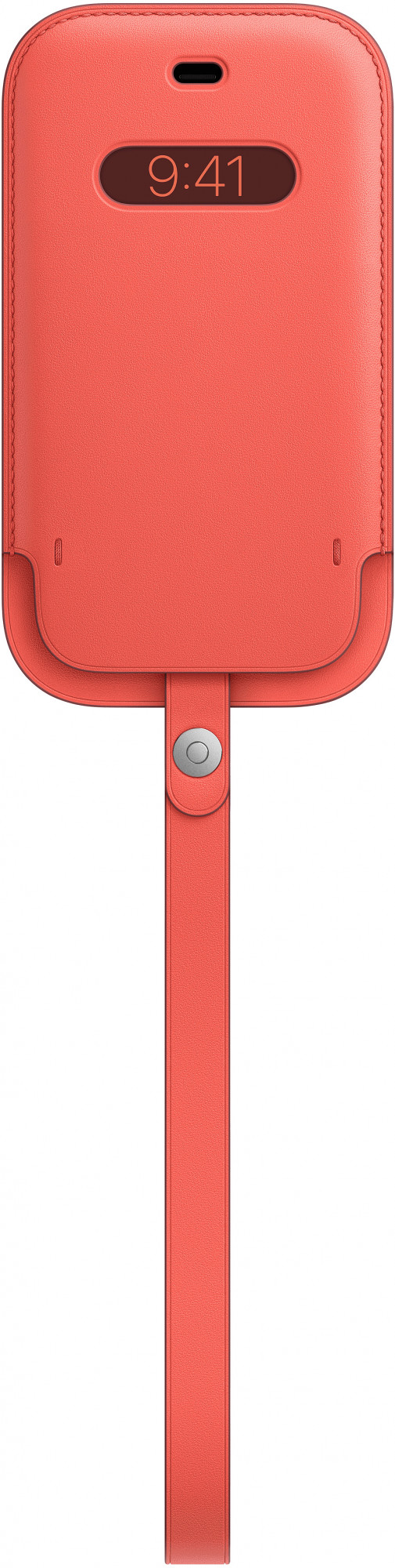 MHMN3ZE/A Iphone 12 mini leather sleeve with magsafe - pink citrus Apple Santreyd 