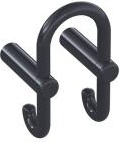 801.90.040 Двойной крючок для гардероба HEWI System 111 | Polyamid  - Вид №7