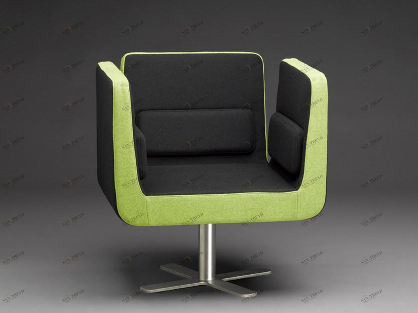 mminterier Вращающееся кресло из ткани с 4 спицами Amadeo sun-id-1385154