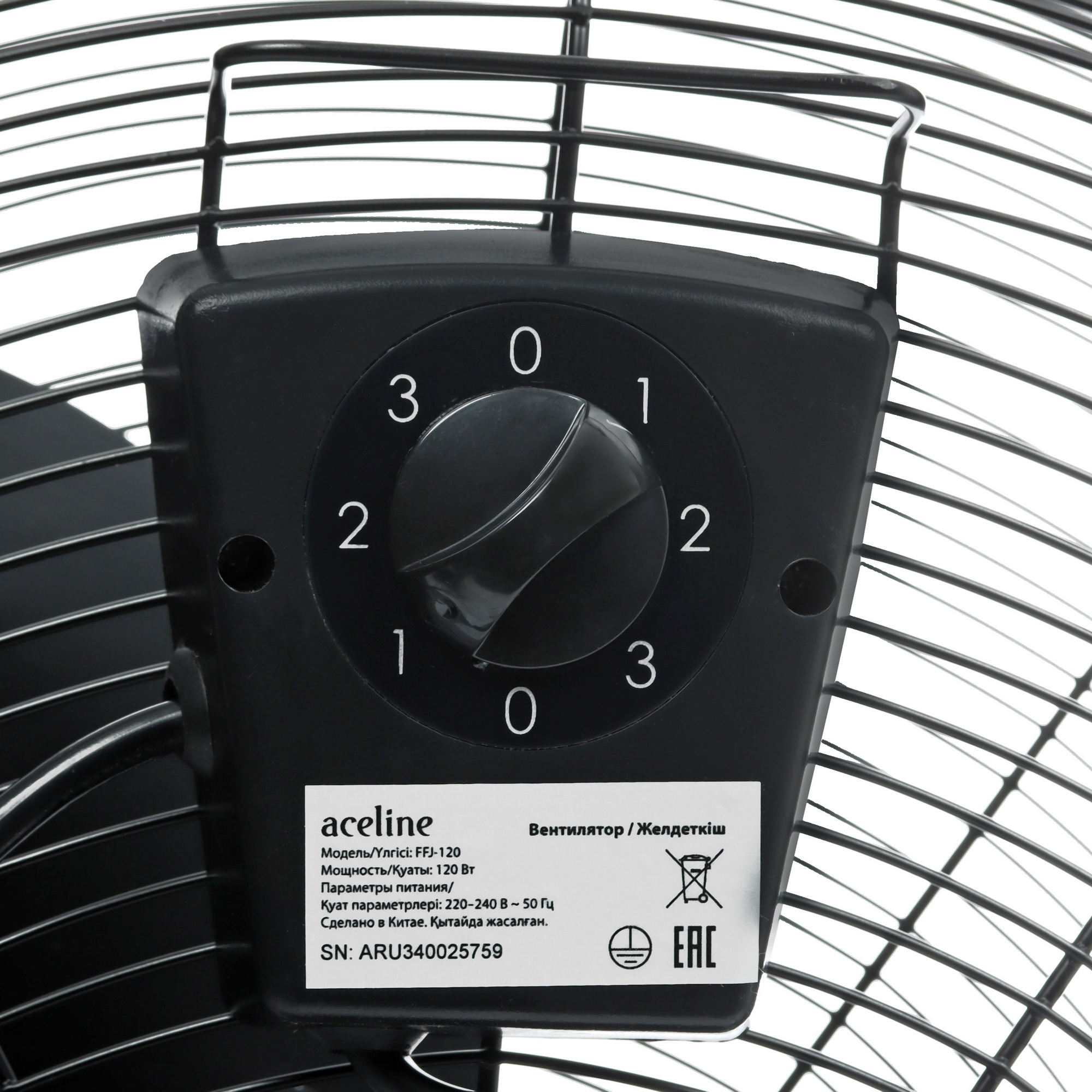 5434315 Вентилятор Aceline FFJ-120  черный STDN-0076834 - Вид №3