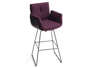 Высокий стул со спинкой