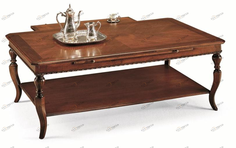 SCAPPINI & C Прямоугольный деревянный журнальный столик с вещевым ящиком 35th anniversary 982