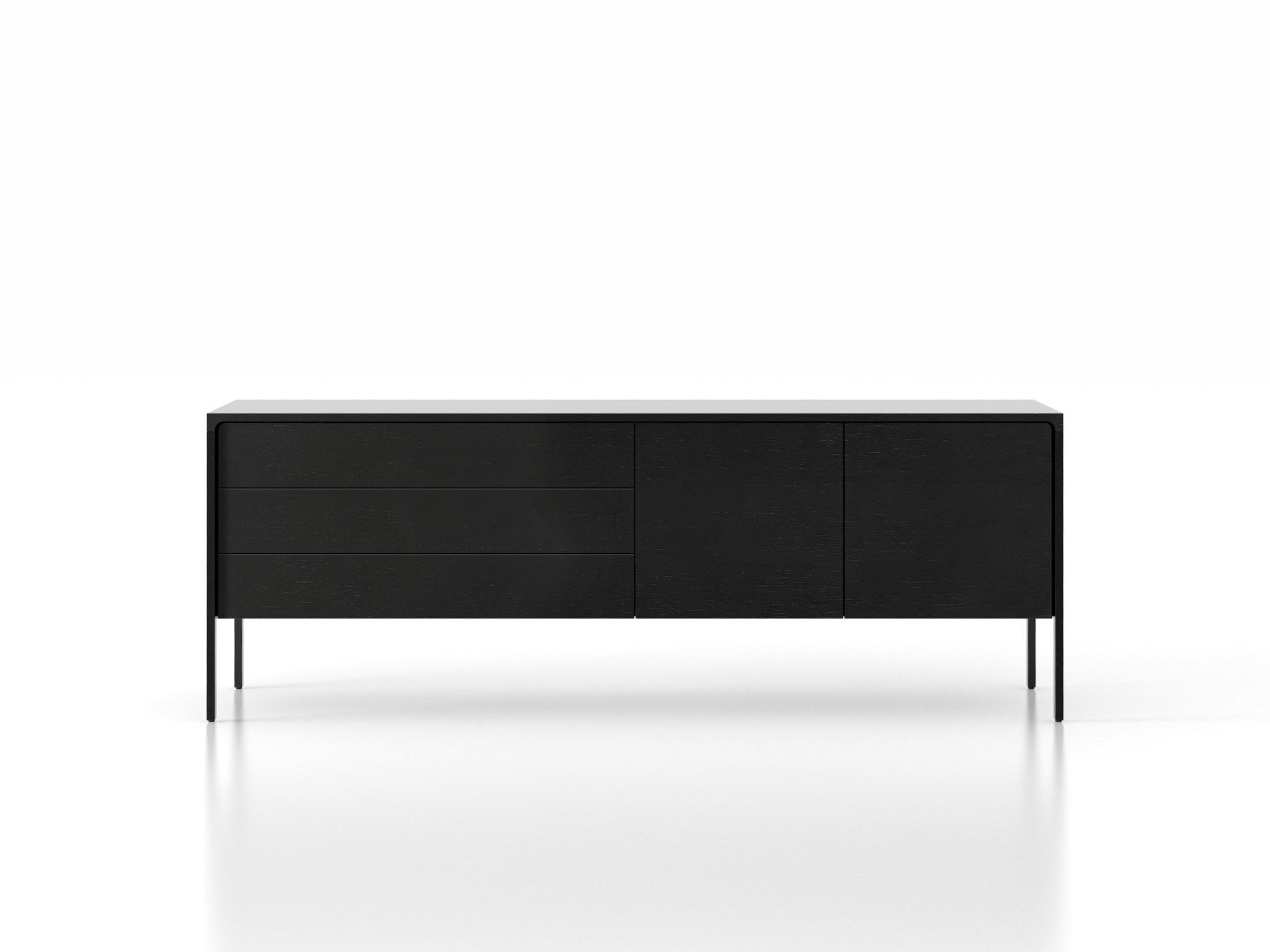 Деревянный шкаф с распашными дверями Punt Tactile ARCH-00078397 - Вид №42