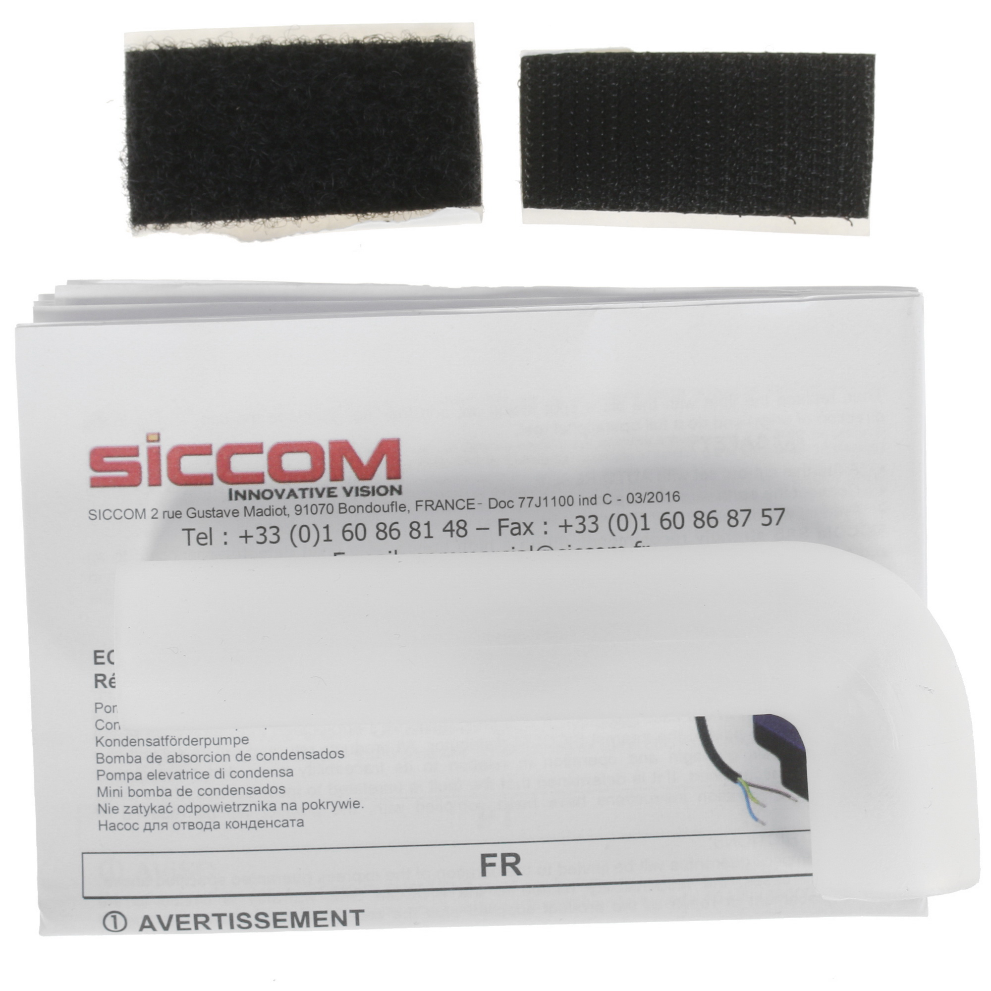 4796175 Дренажная помпа Eco Flowatch [ Для отвода конденсата кондиционера, прз. 13,2л/ч, Мощность 19Вт] Siccom STDN-0129992 - Вид №2