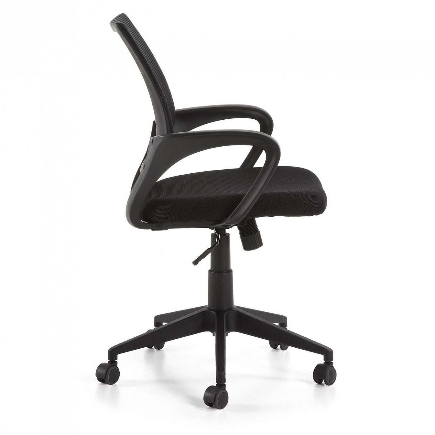 045270 Поворотное кресло Ebor черное La Forma Rail - Вид №1