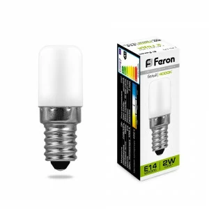 Лампа светодиодная Feron E14 2W 4000K LB-10 25897 FERON  00-3956670 Матовый