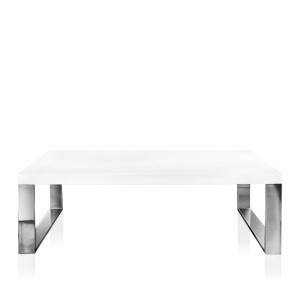 450003,1 ABHIKA СТОЛ ПЛОЩАДЬ ЛОФТ LAK H40 130X130 WHITE