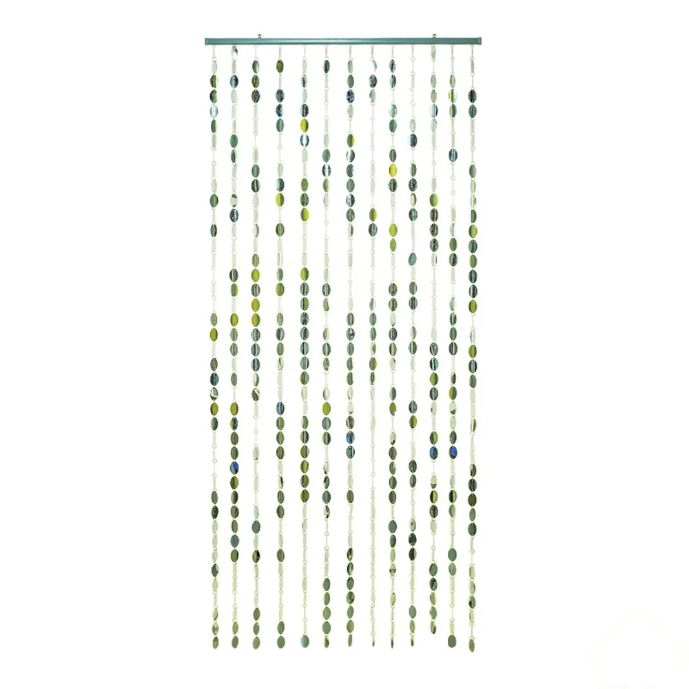 Занавеска декоративная фольга серебро 90х200 см Santreyd STLM-2180429