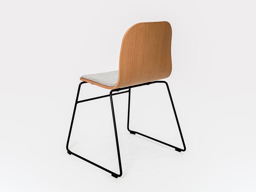 Liqui Contracts Штабелируемый стул из ткани Jane sun-id-1404364 - Вид №1