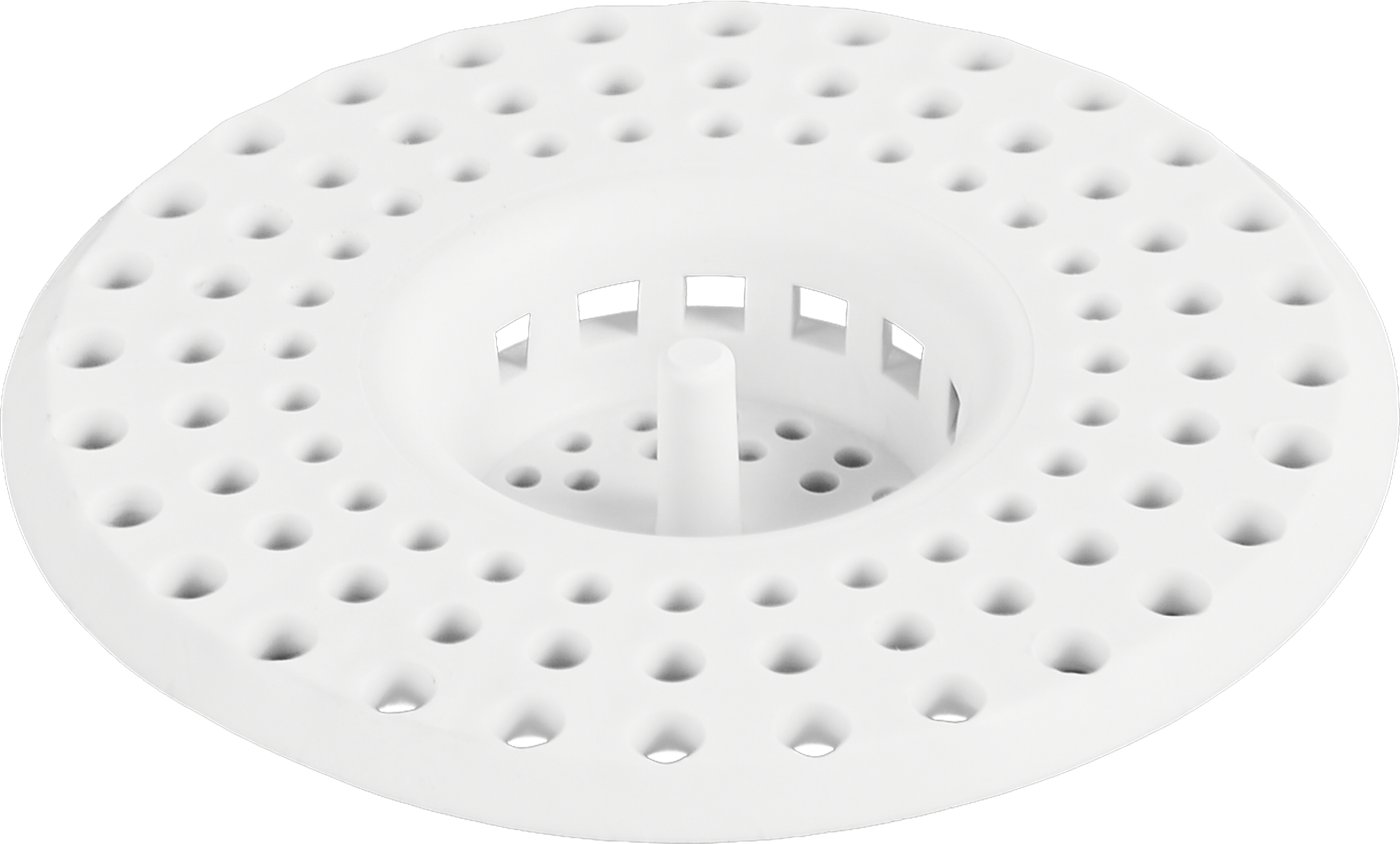 87681615 Ситечко для мойки ø65 мм пластик цвет белый STLM-0074881 ДТРД 