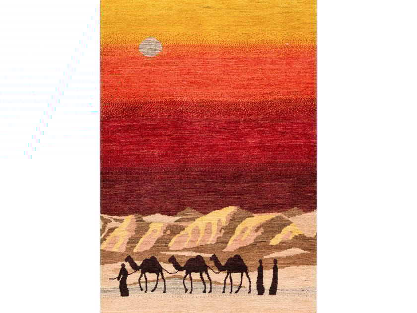 Прямоугольный шерстяной ковер Zollanvari Gabbehs Landscapes ARCH-00122760