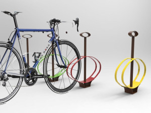 Стальная стойка для велосипедов