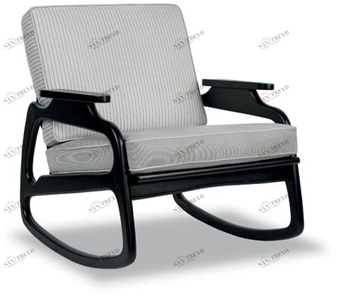 BAXTER Кресло-качалка из кожи sun-id-1363093