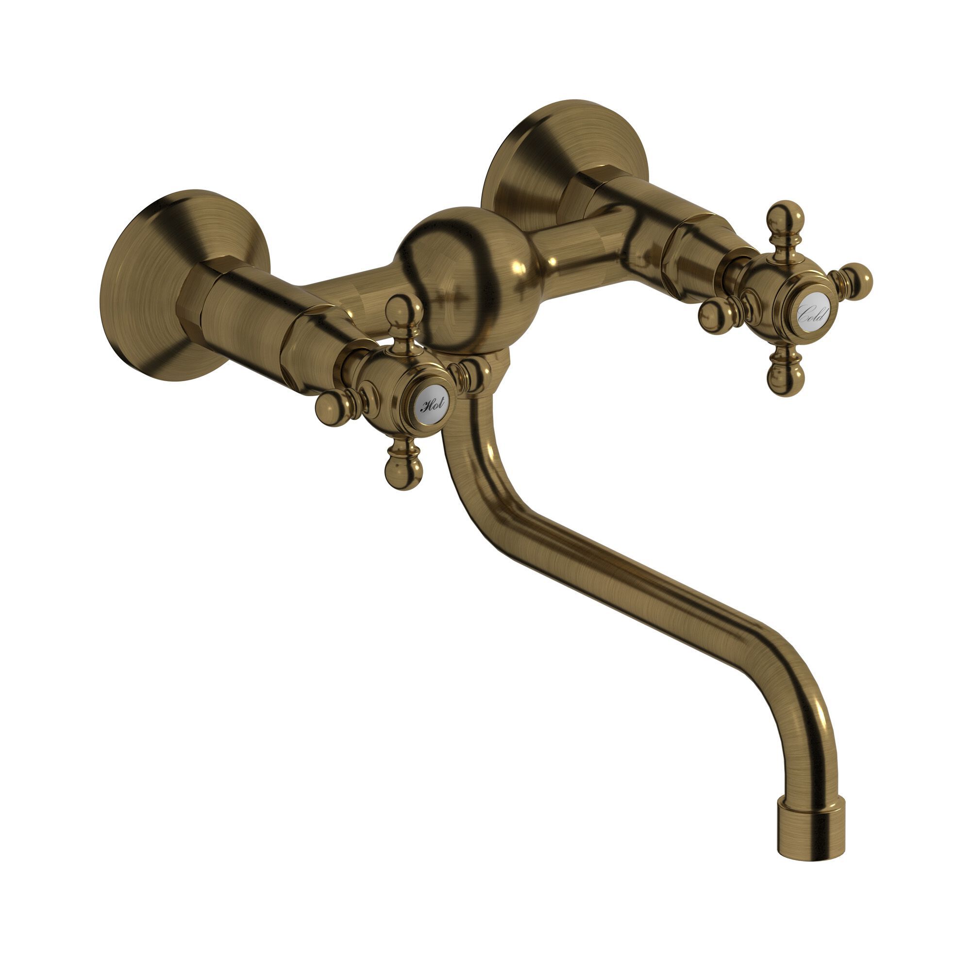 Настенный смеситель для кухни с 2 отверстиями IB Hermes + Hermes Elle ARCH-00128531 - Вид №1