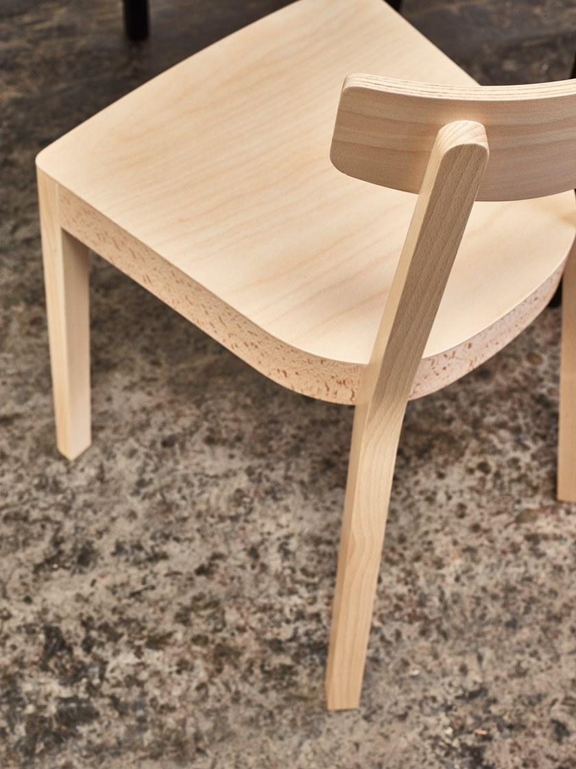 TON Стул из массива дерева с открытой спинкой  311 391  - Вид №1