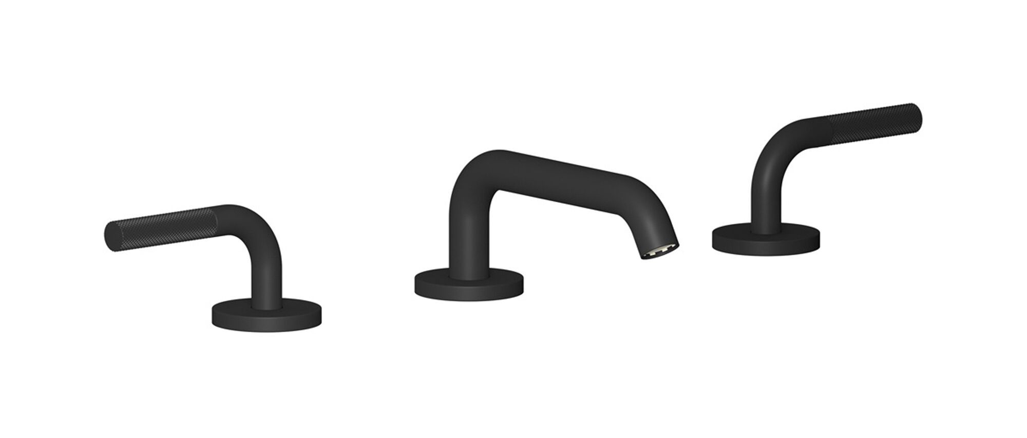 Смеситель для раковины с 3 отверстиями для пола с автоматическим сливом IB промышленность ARCH-00091075 - Вид №6