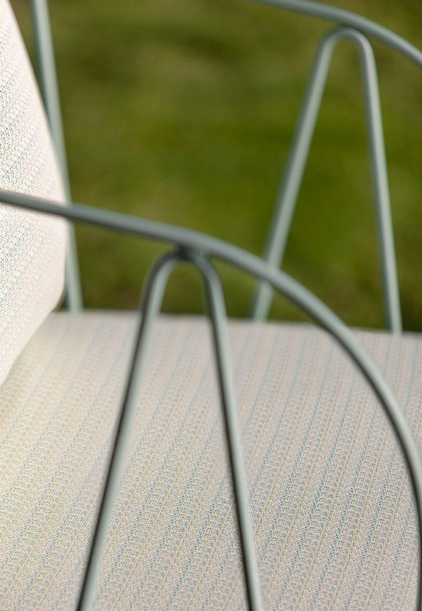 iSimar Садовое кресло из оцинкованной стали с подлокотниками Lagarto 9159 - Вид №2