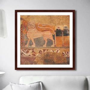 Картина: Len de Arlanza, 1210г. КАРТИНЫ В КВАРТИРУ  264249 Разноцветный