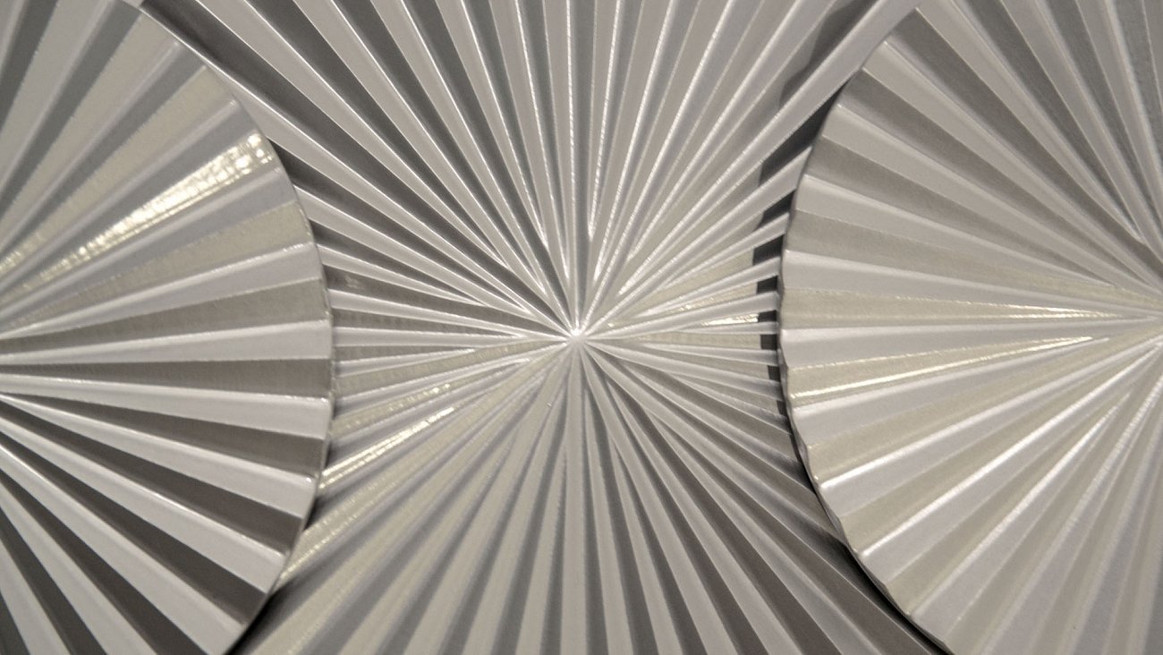 Панно декоративное настенное из дерева 130х85 см серебряное Silver-5 EVENHOME  00-3878819 Серебро  - Вид №2